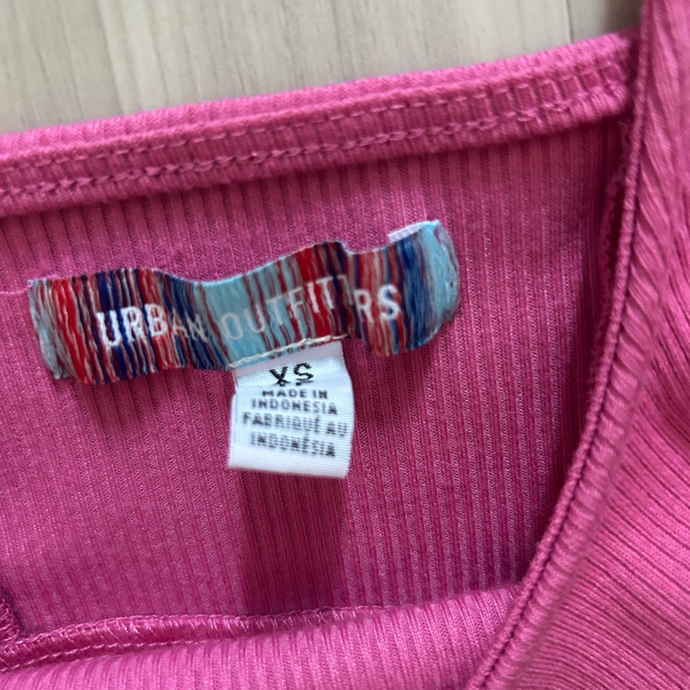 Urban Outfitters Vibrant Pink Knit Top